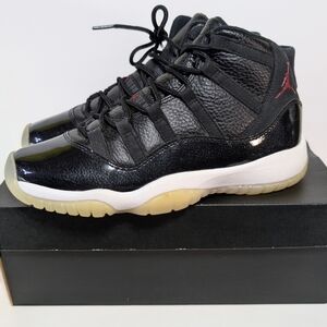 Air Jordan 11 Retro BG ‘Space Jam’ 2015 378038-002 Size 5.5Y Gym Red Anthracite